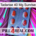 Tadarise 40 Mg Sunrise 06